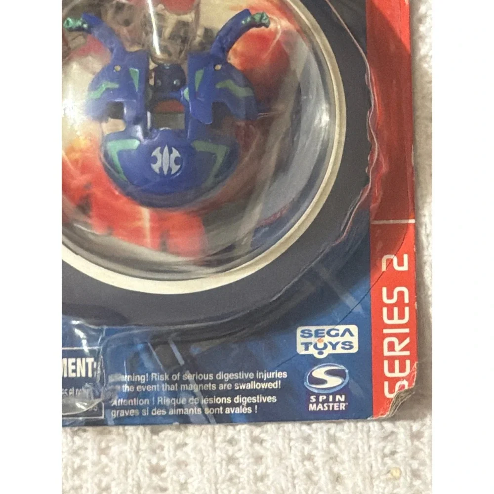 Bakugan‎ Battle Brawlers Booster Pack Series 2 With Metal Gate Card Blue Falcon
